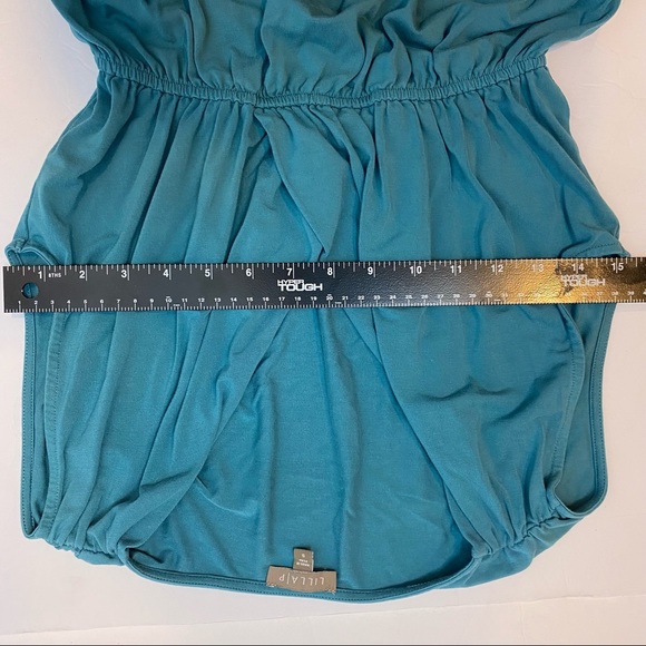 Lilla P Teal V Neck Dress Nursing - Picture 11 of 13